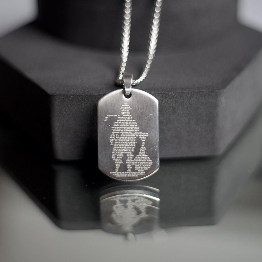 Hanuman Chalisha Pendant with Chain (Limited Time Offer)
