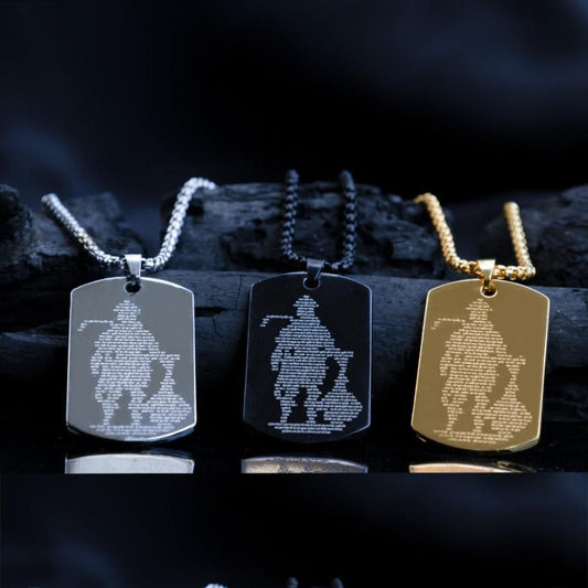 Hanuman Chalisha Pendant with Chain (Limited Time Offer)
